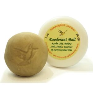 Aluminum-free Deodorant Ball
