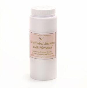 Dry herbal shampoo